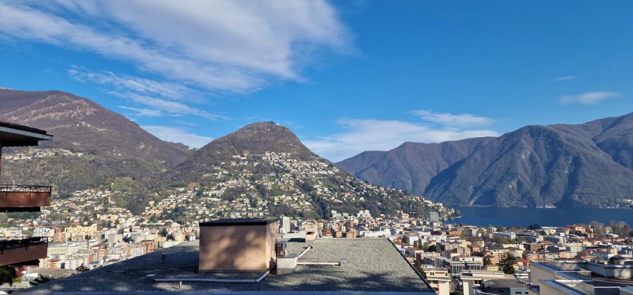 Lugano Lakeview Apartment Private Parking & Self Check-In Екстер'єр фото