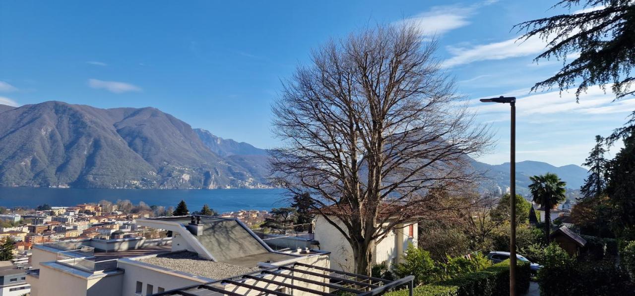 Lugano Lakeview Apartment Private Parking & Self Check-In Екстер'єр фото